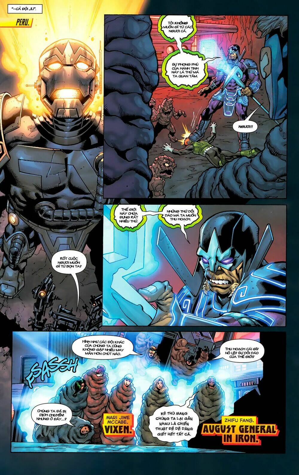 Justice League International Chapter 4 - Trang 11