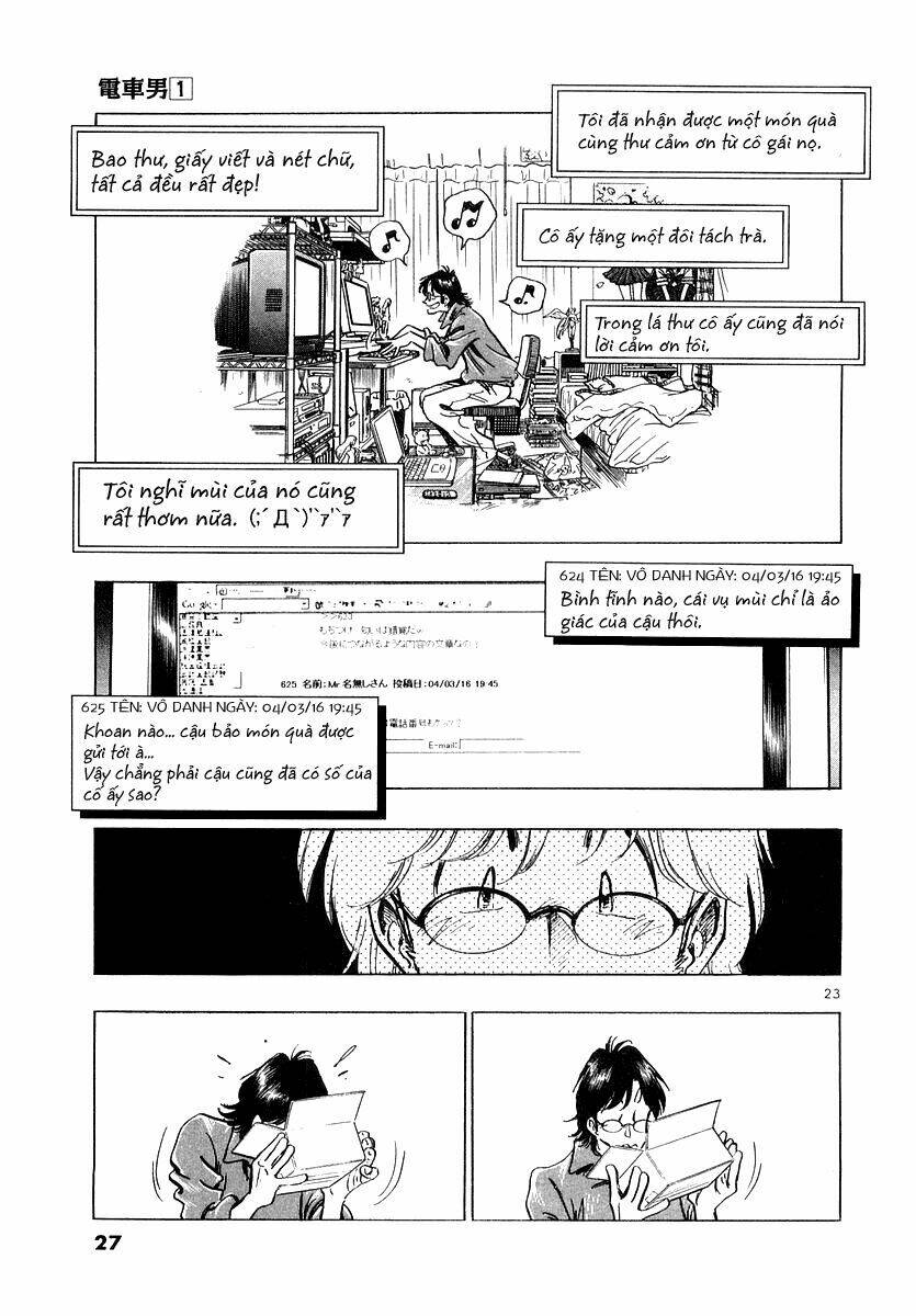 Densha Otoko Chapter 1 - Trang 26