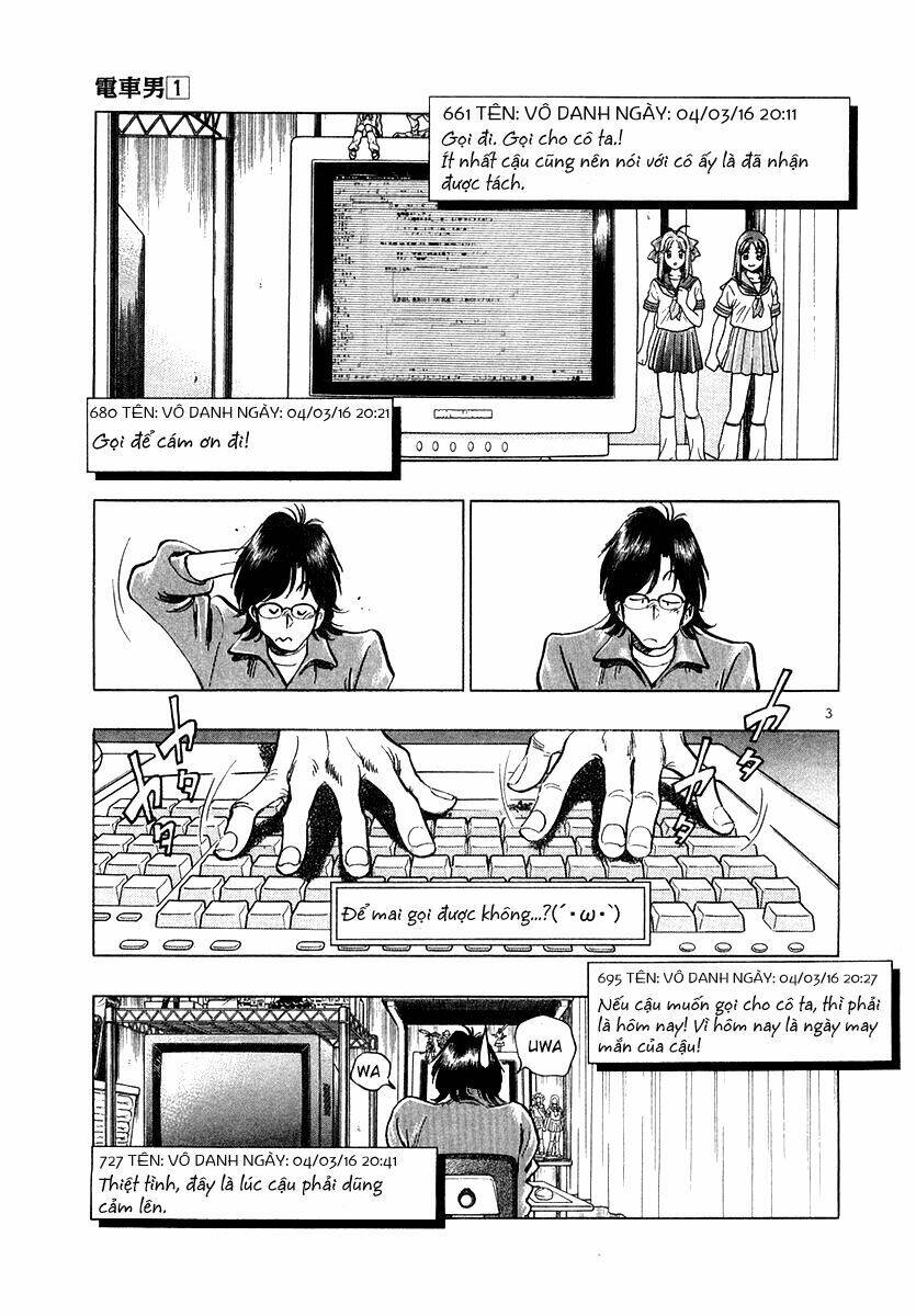 Densha Otoko Chapter 2 - Trang 3