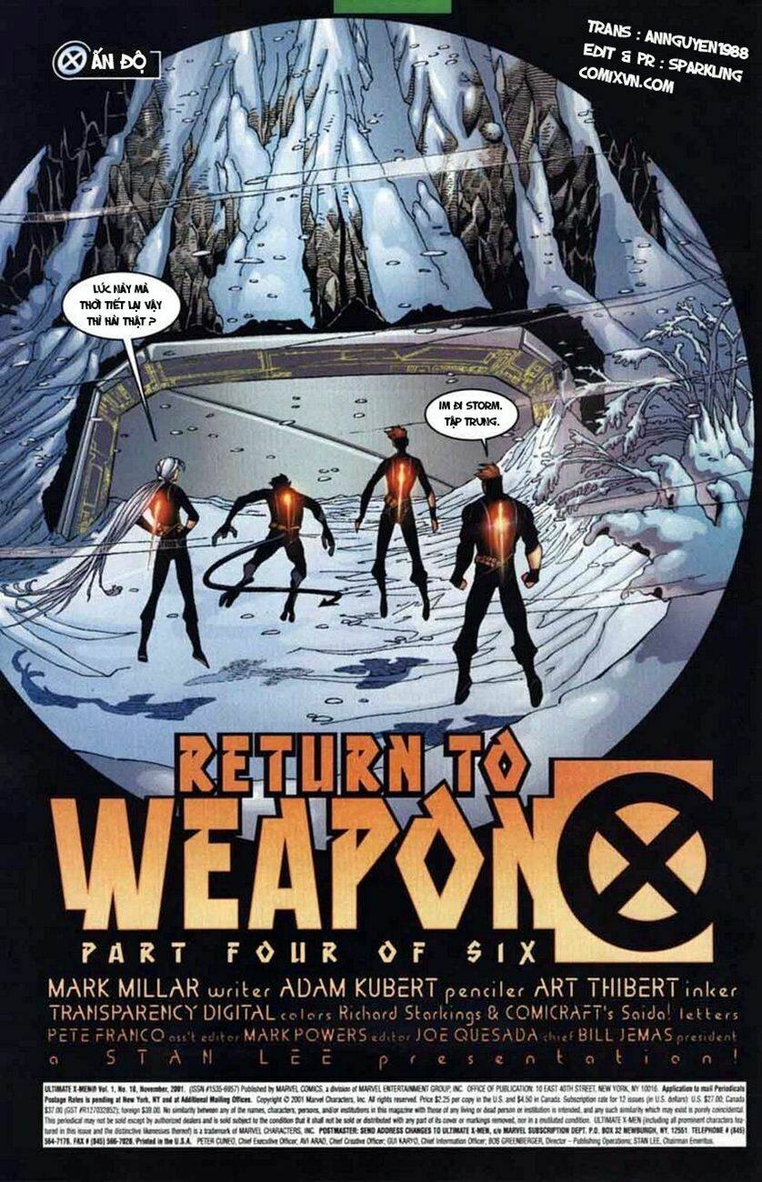 Ultimate X-Men Chapter 10 - Trang 3