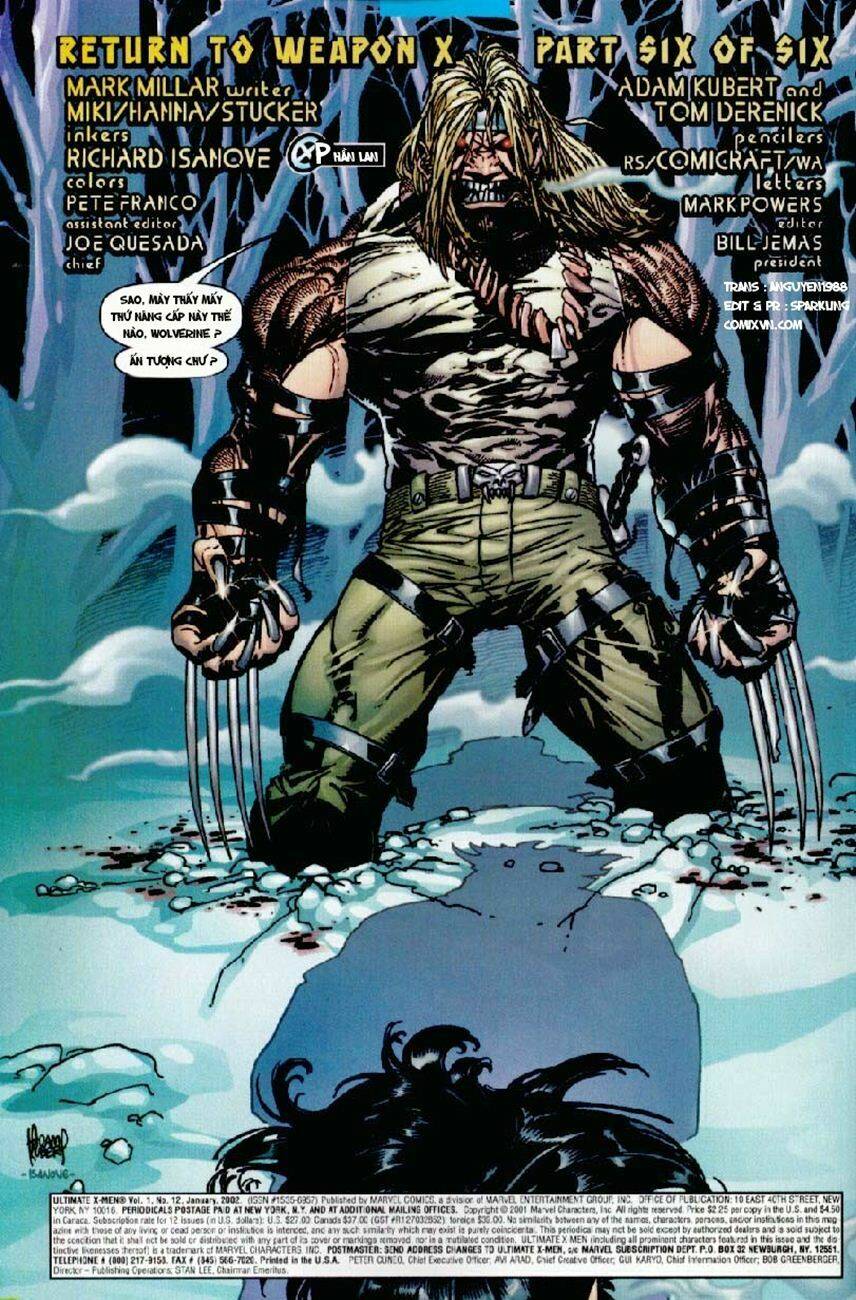 Ultimate X-Men Chapter 12 - Trang 1