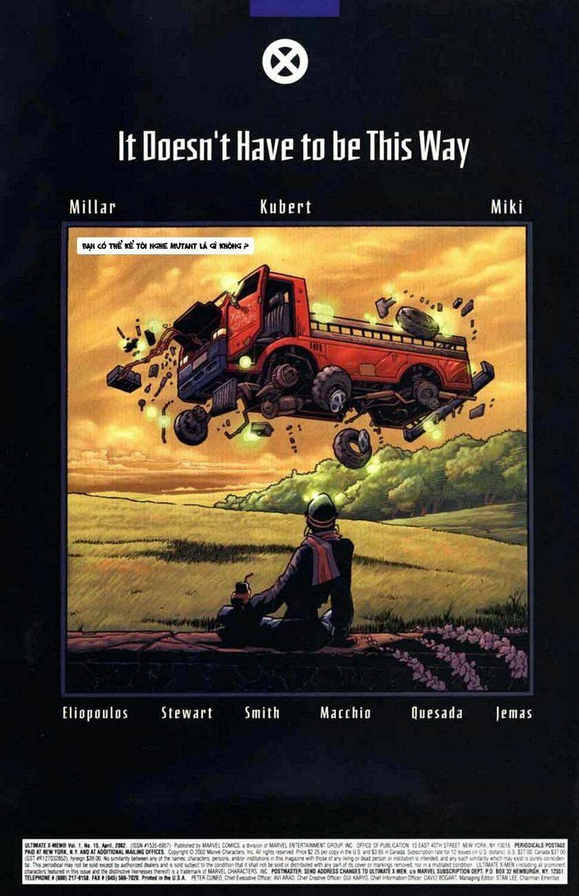 Ultimate X-Men Chapter 15 - Trang 3