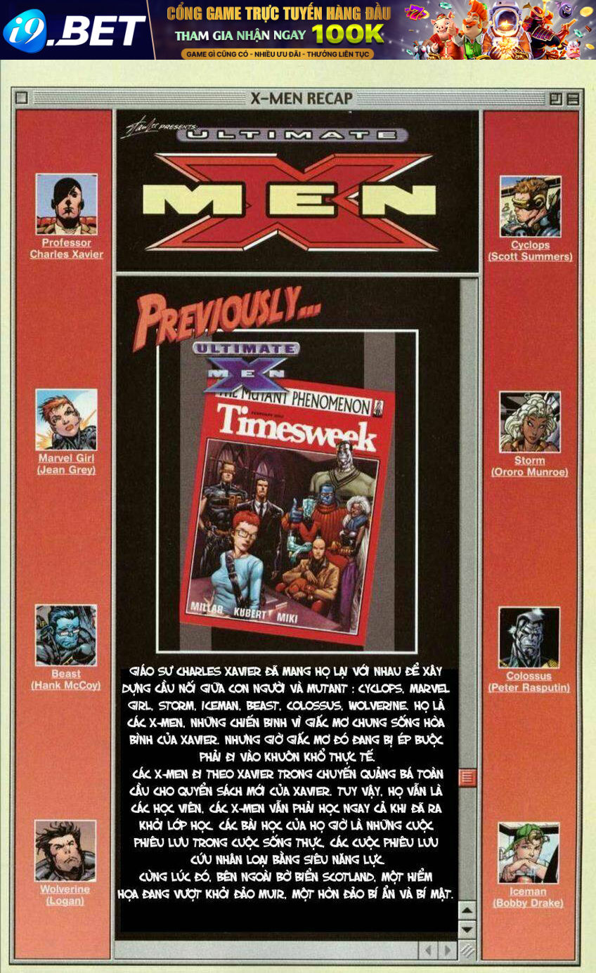 Ultimate X-Men Chapter 16 - Trang 2