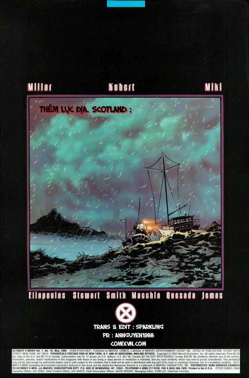 Ultimate X-Men Chapter 16 - Trang 3