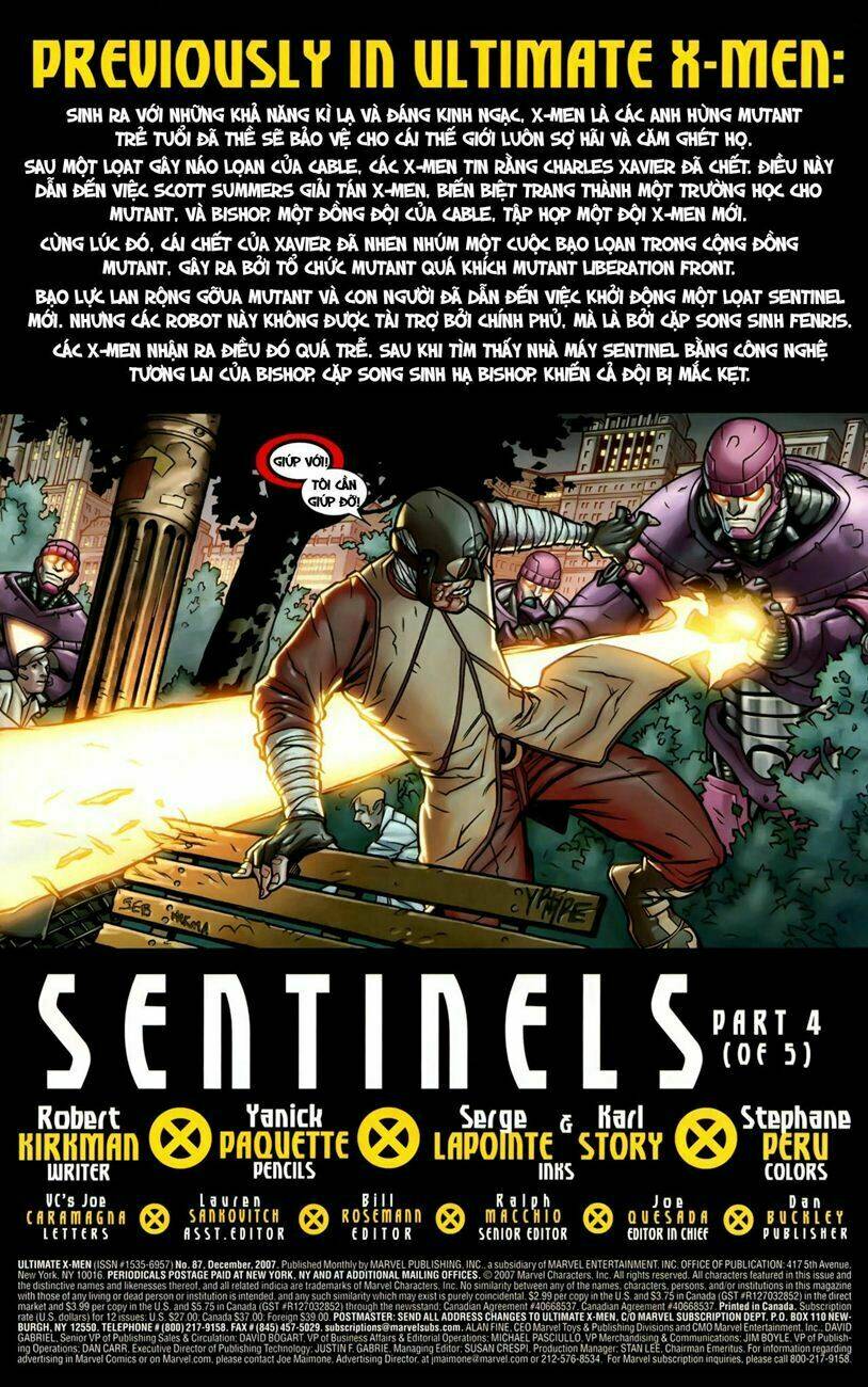 Ultimate X-Men Chapter 87 - Trang 3