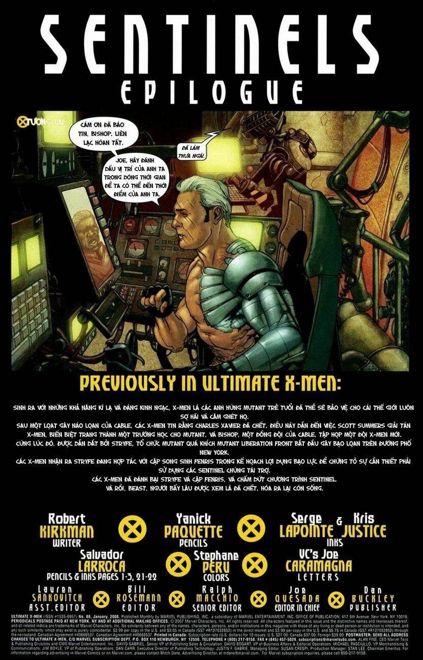 Ultimate X-Men Chapter 88 - Trang 3