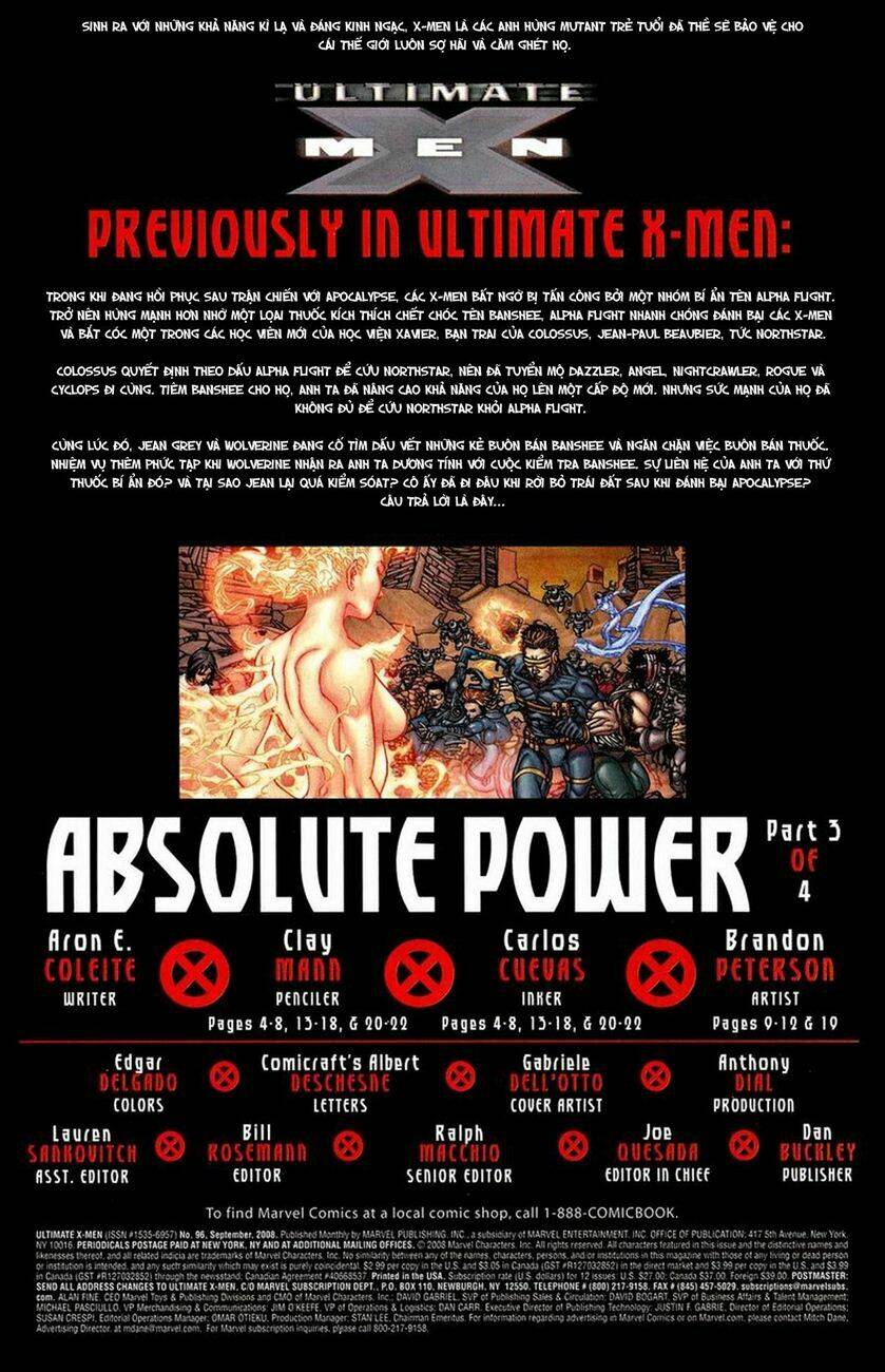 Ultimate X-Men Chapter 96 - Trang 2