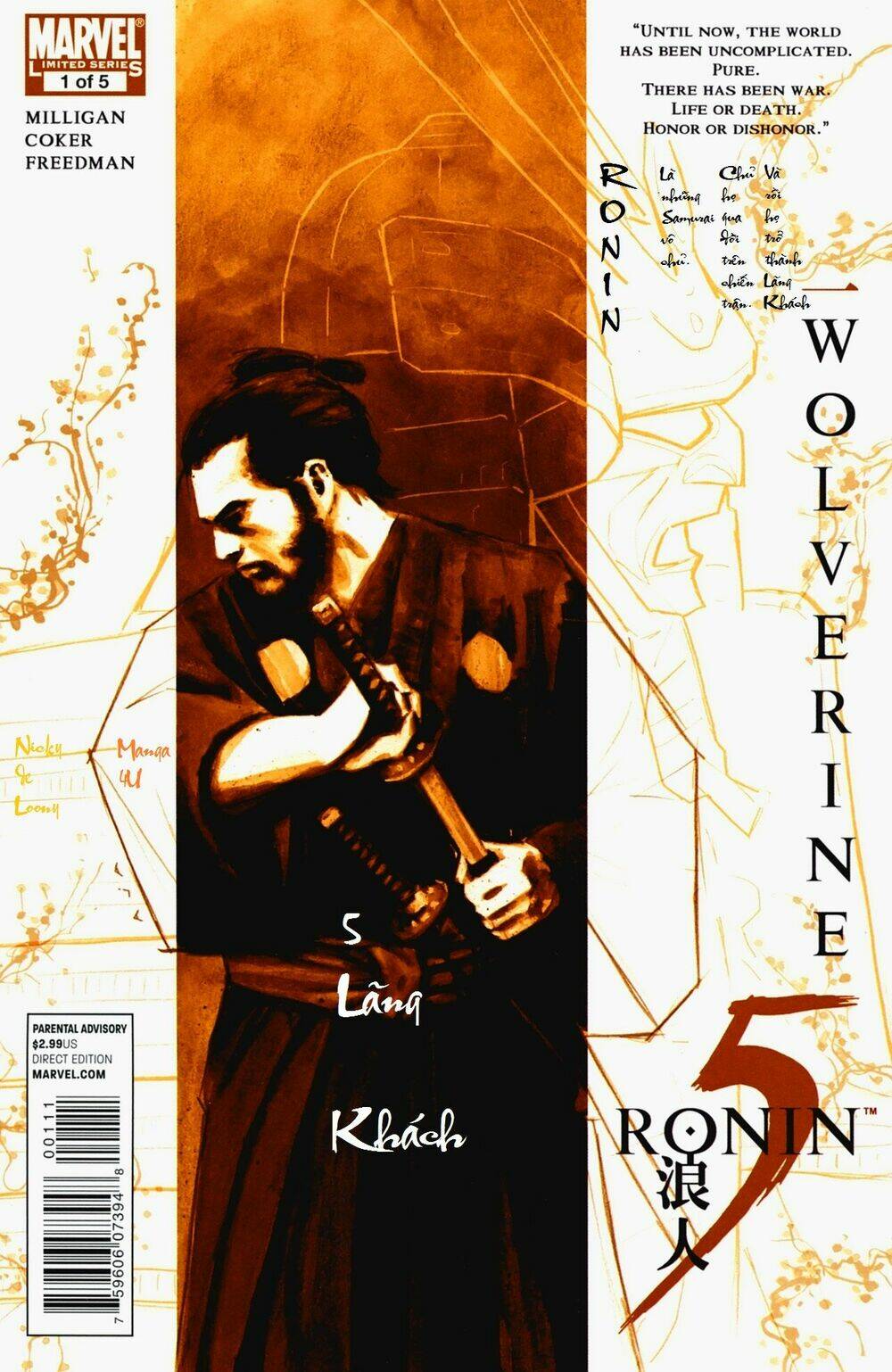 Marvel 5 Ronin Chapter 1 - Trang 2