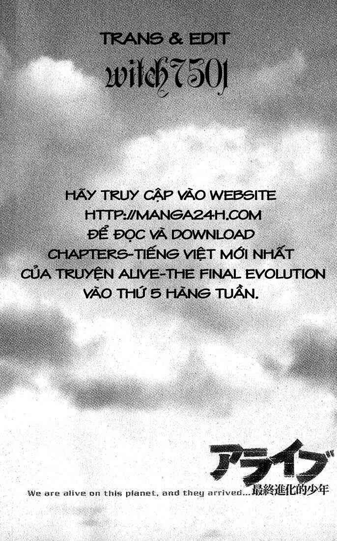 Alive - The Final Evolution Chapter 24 - Trang 1