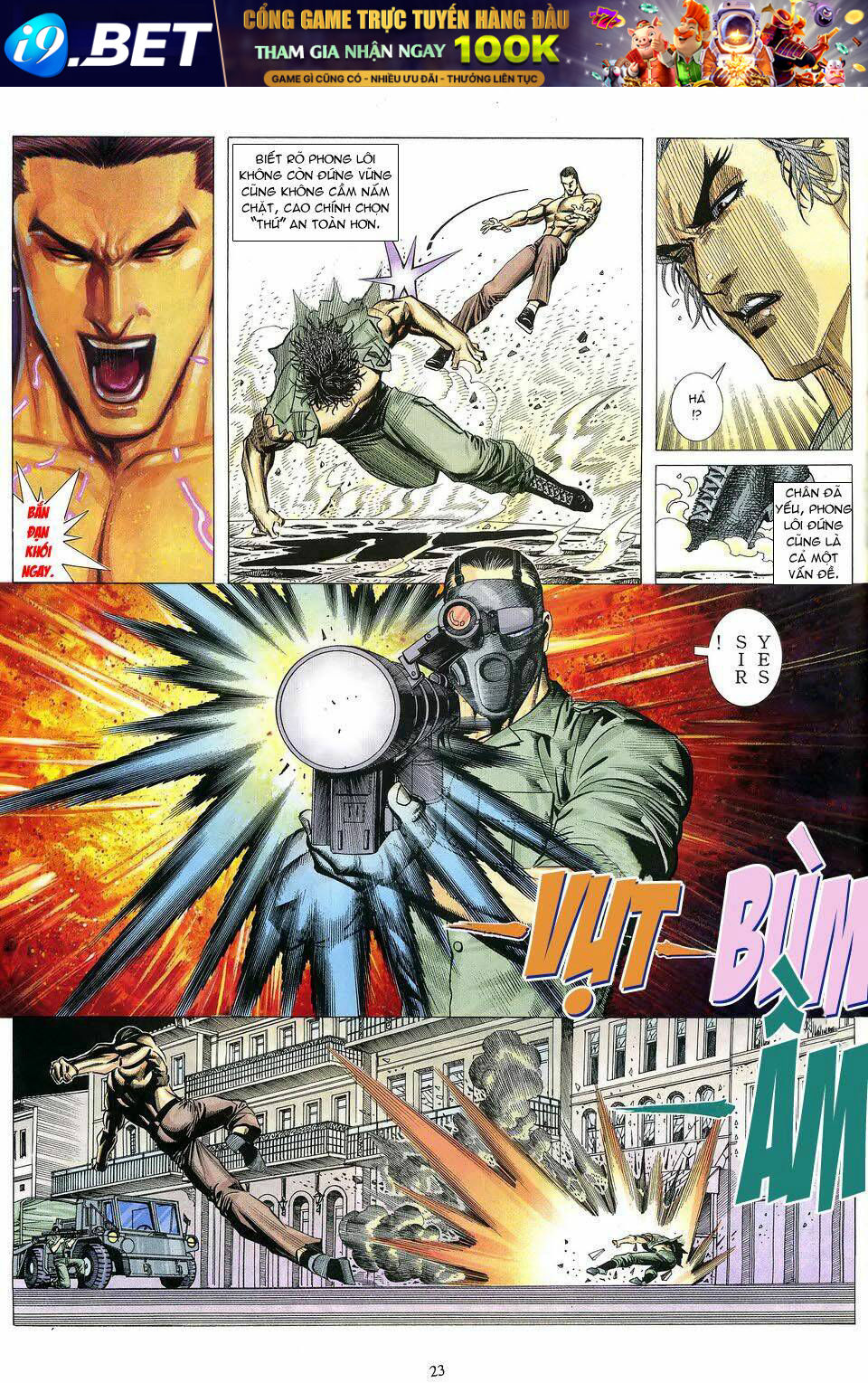 Phong Lôi Chapter 6 - Trang 22