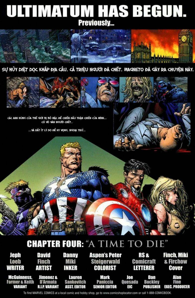 Ultimatum Chapter 4 - Trang 1