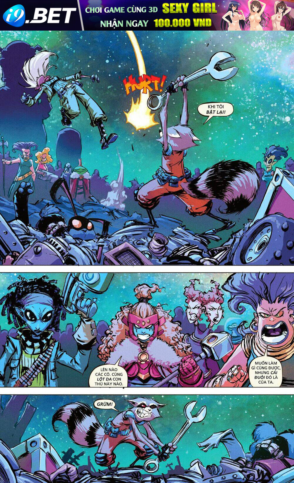 Rocket Raccoon 2014 Chapter 4 - Trang 17
