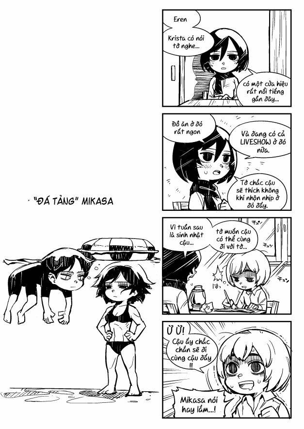 Những mẫu chuyện xoay quanh Eren và Mikasa Chapter 6 - Trang 2