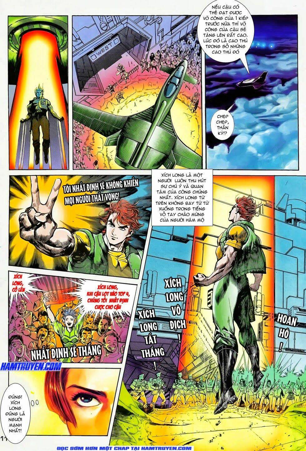 Long Hổ Ngũ Thế Chapter 6 - Trang 9