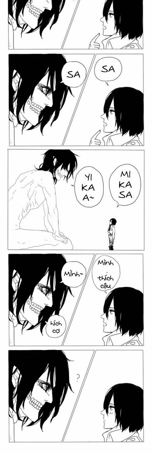 Đại chiến Titan - Doujinshi về EreMika Chapter 11 - Trang 1