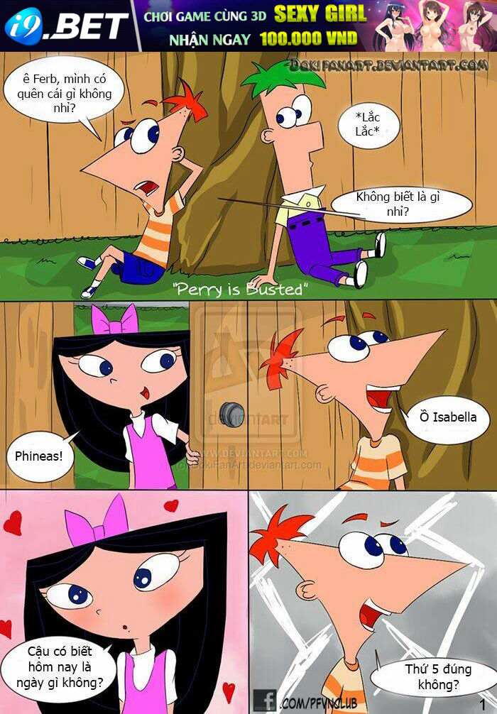 Perry Is Busted Chapter 1 - Trang 1