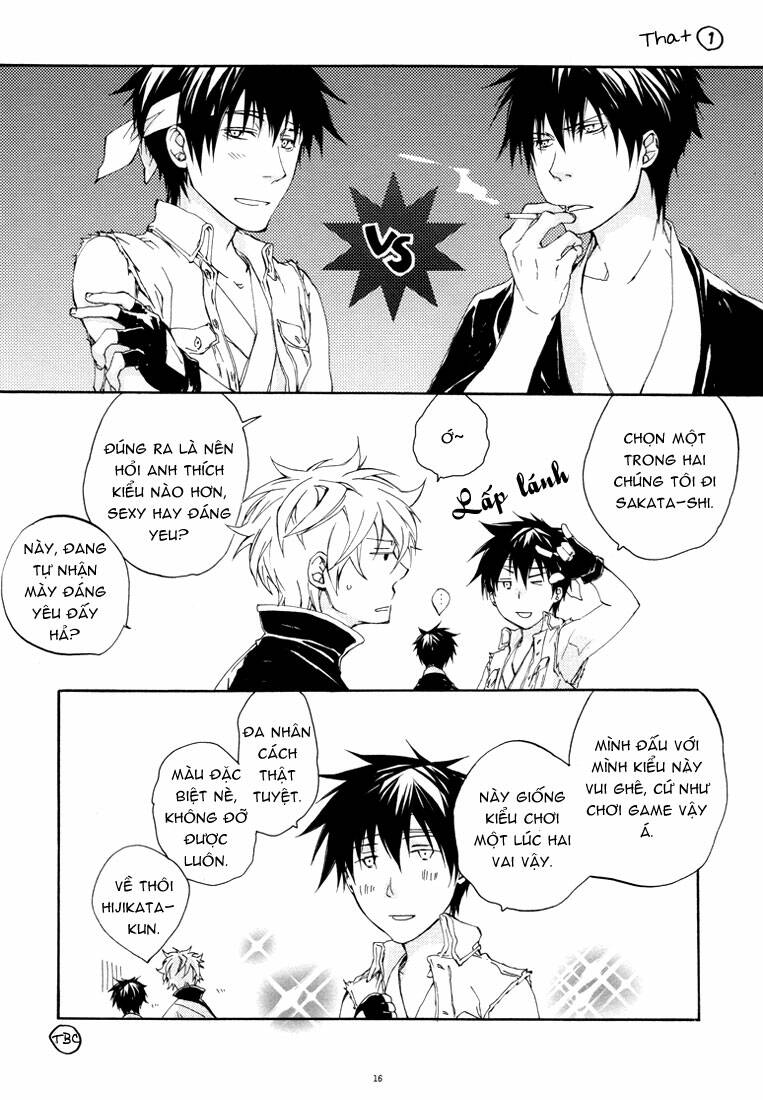 Gintoki x Hijikata &amp; Abuto x Kamui Chapter 1 - Trang 18