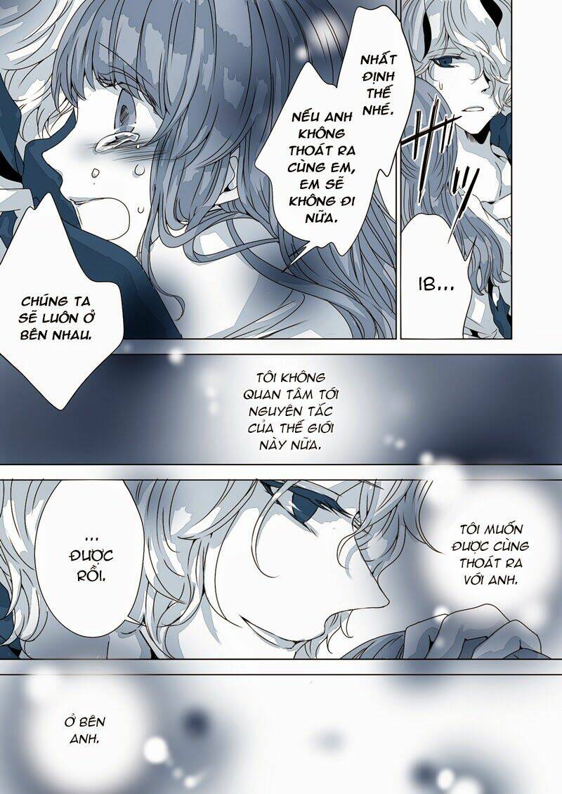 Ib Doujinshi - Ao Meikyuu no Ou Chapter 7 - Trang 10