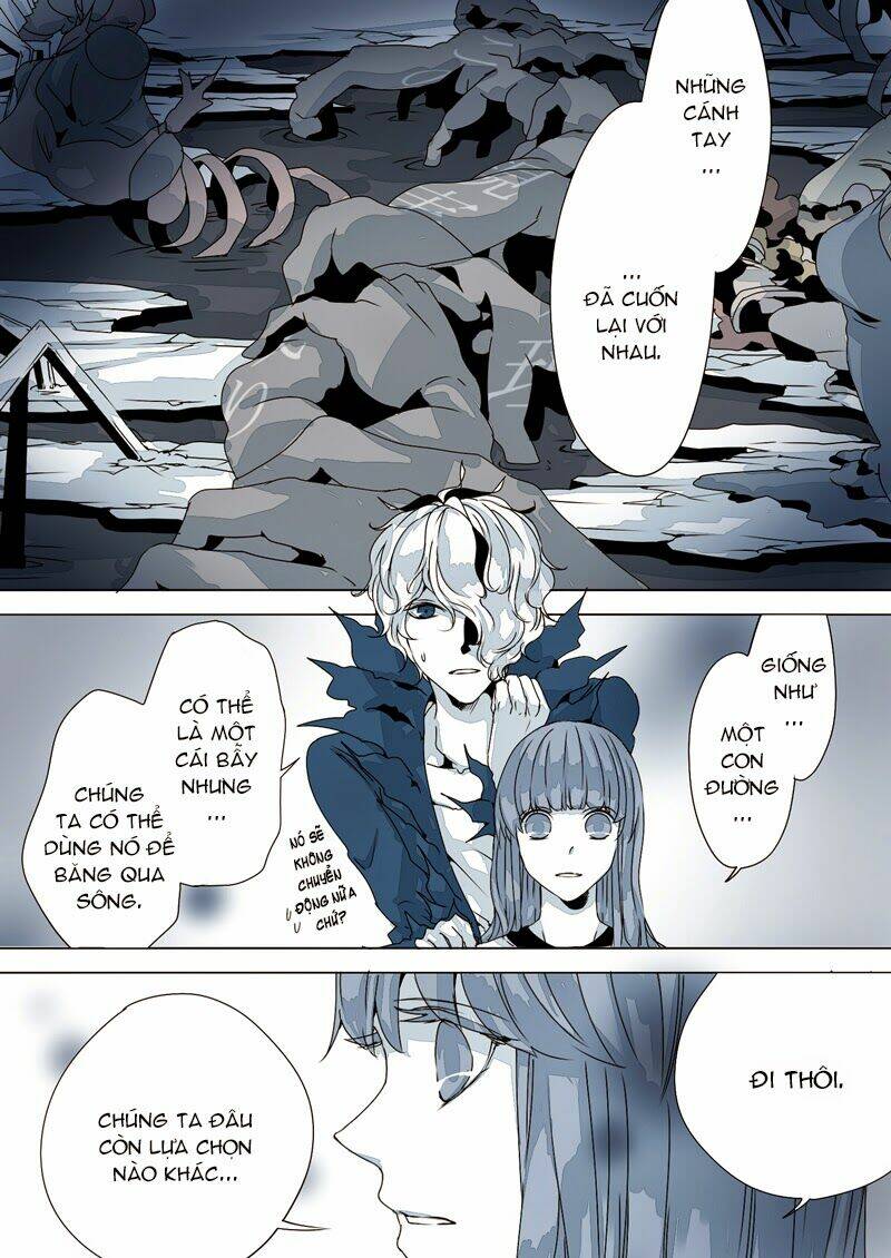 Ib Doujinshi - Ao Meikyuu no Ou Chapter 7 - Trang 12