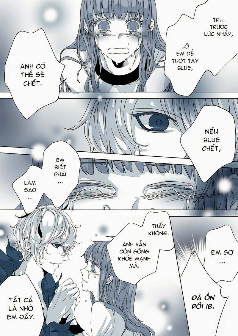 Ib Doujinshi - Ao Meikyuu no Ou Chapter 7 - Trang 8