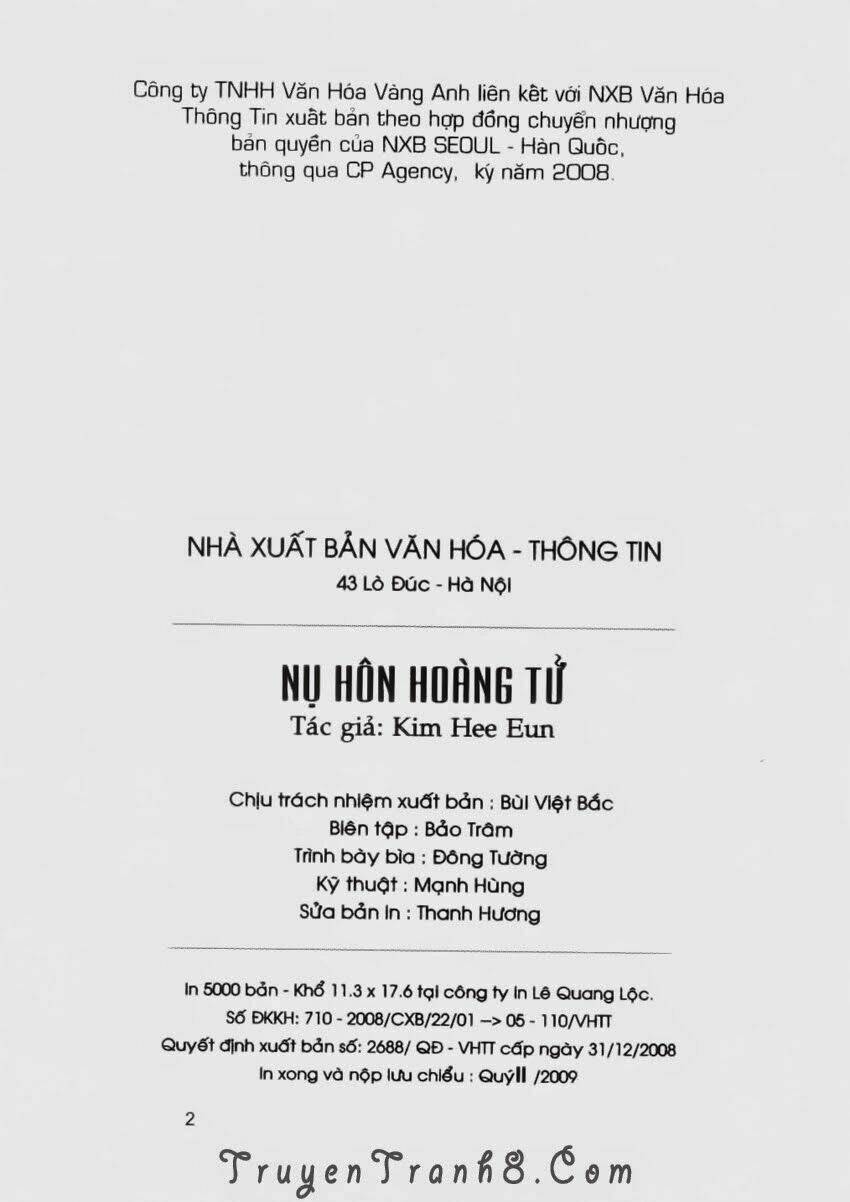 A Kiss for My Prince Chapter 11 - Trang 2