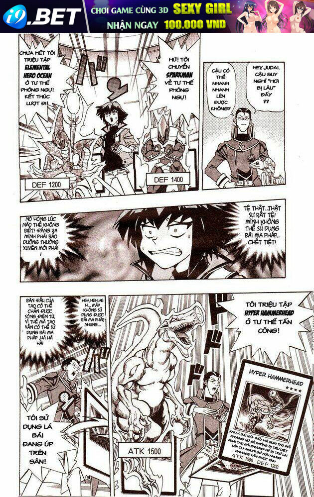 Vua trò chơi - GX Chapter 1 - Trang 21