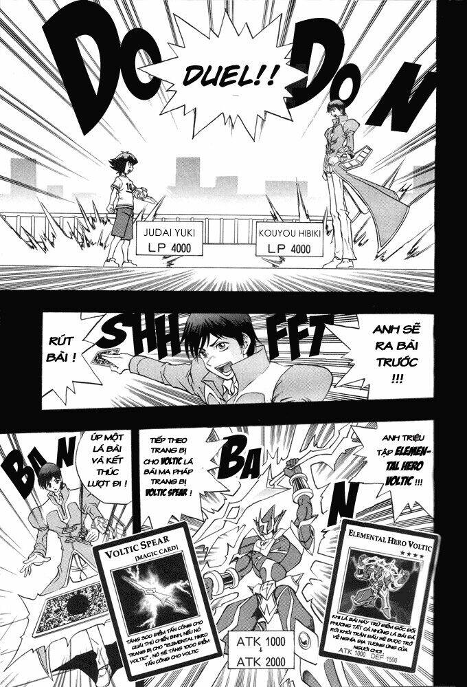 Vua trò chơi - GX Chapter 11 - Trang 18