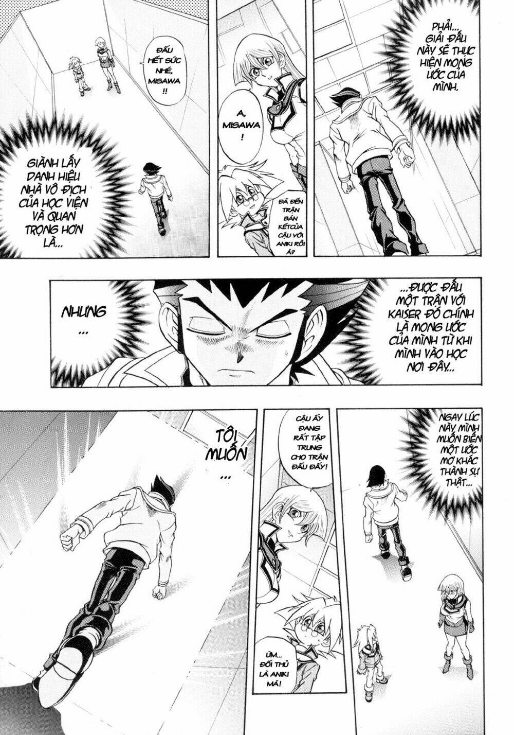 Vua trò chơi - GX Chapter 27 - Trang 9