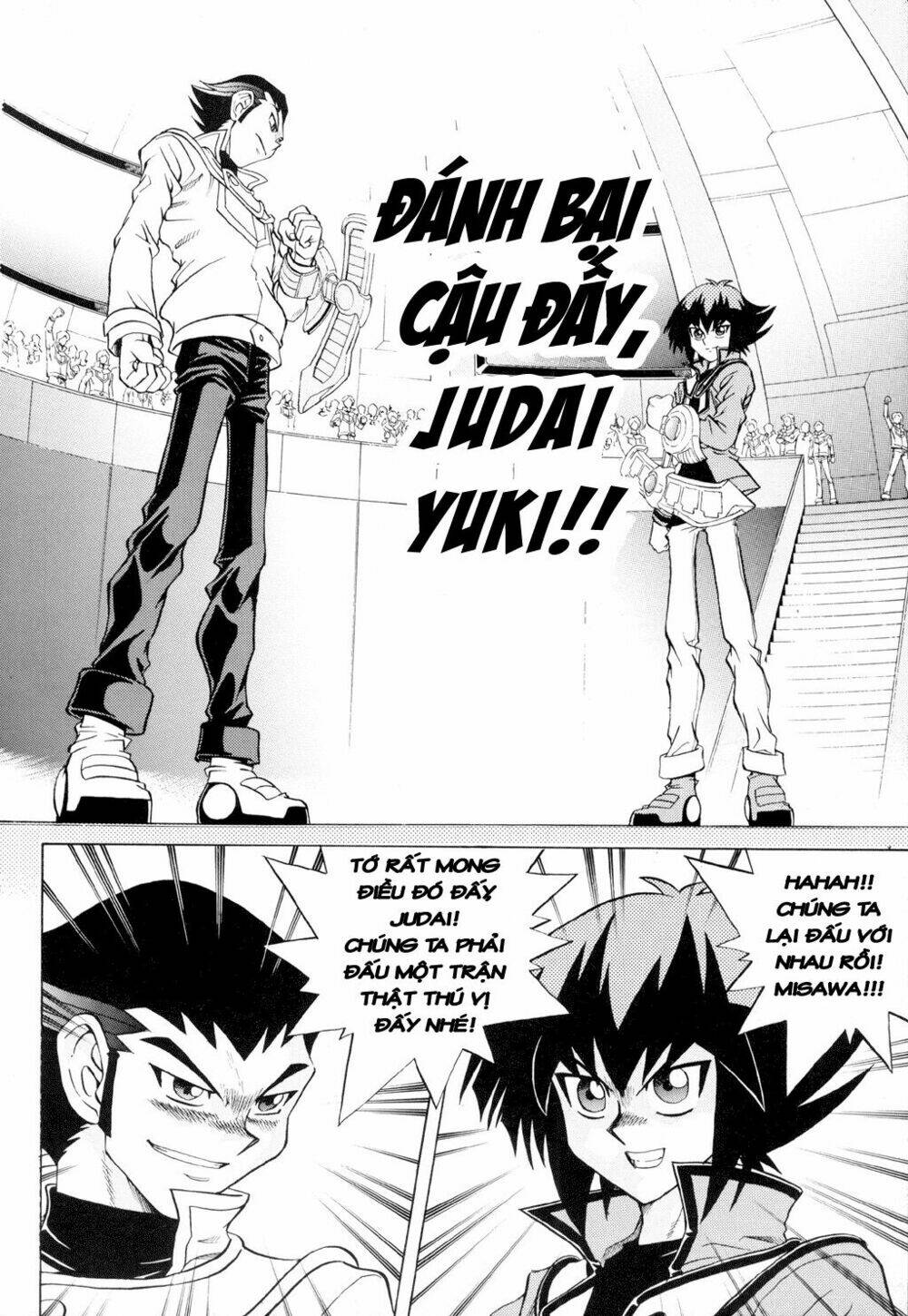 Vua trò chơi - GX Chapter 27 - Trang 10