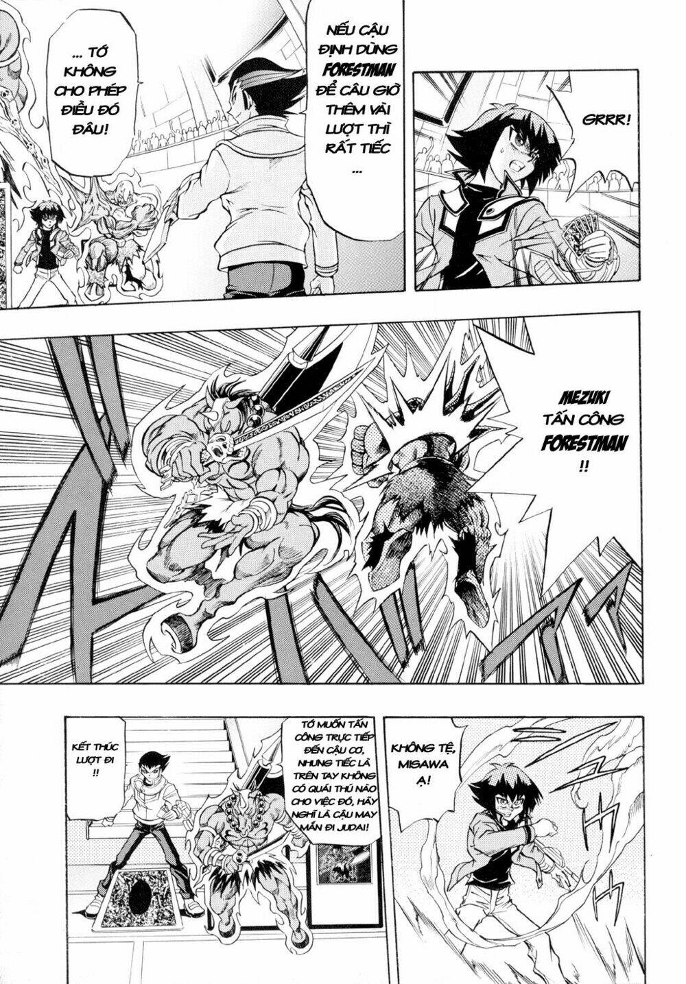 Vua trò chơi - GX Chapter 27 - Trang 15