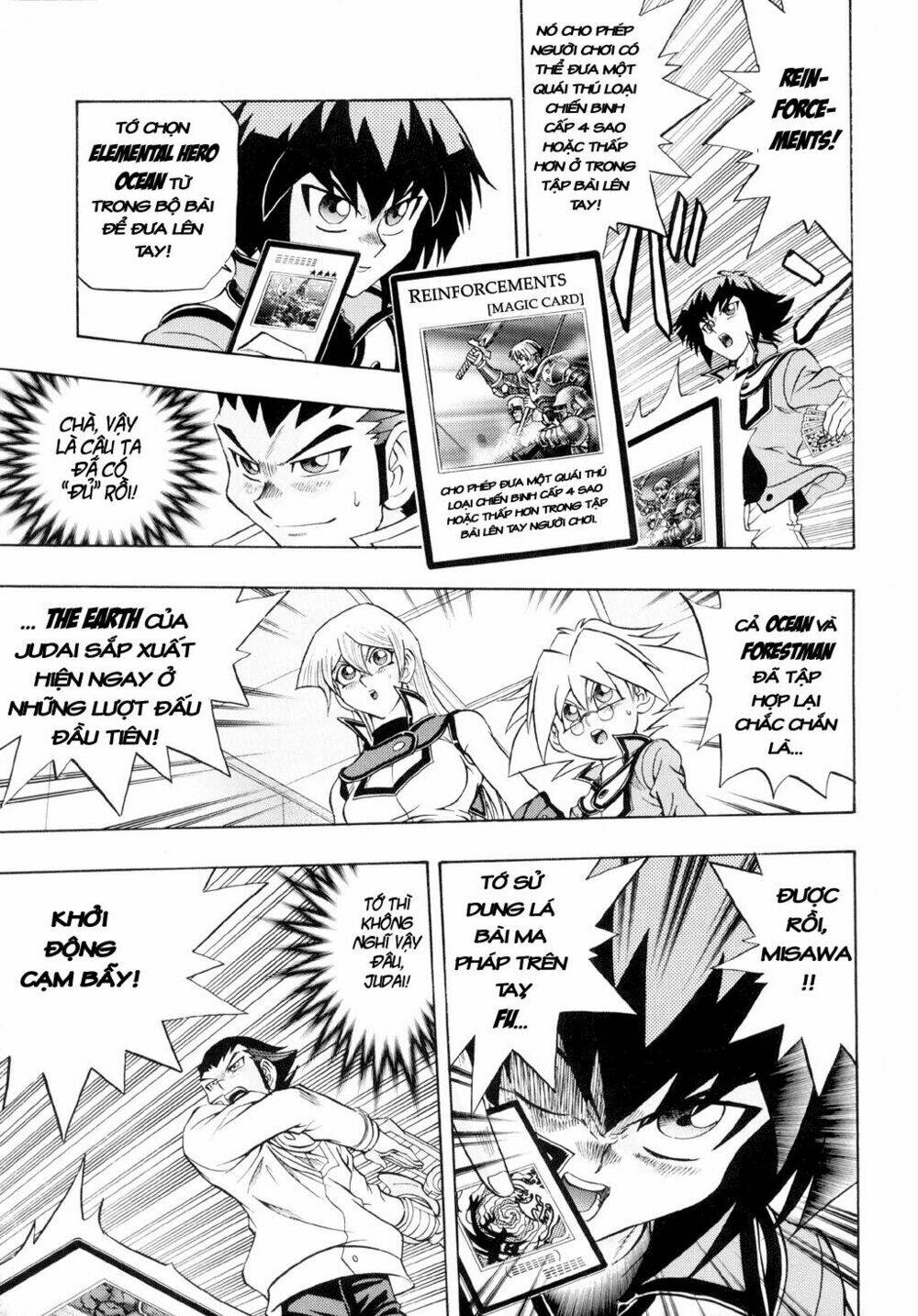 Vua trò chơi - GX Chapter 27 - Trang 17