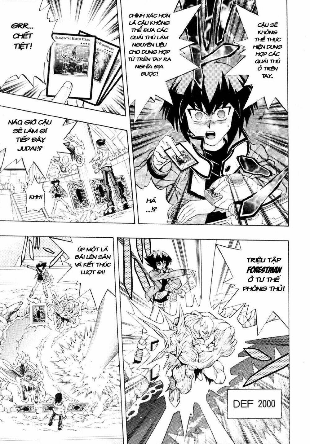 Vua trò chơi - GX Chapter 27 - Trang 19