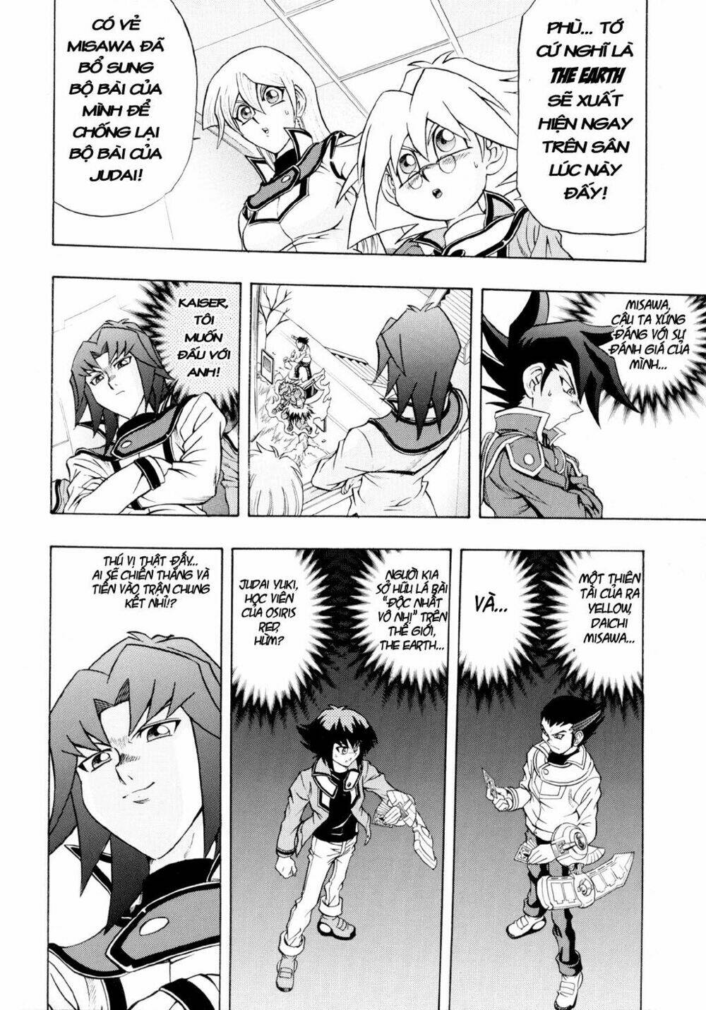 Vua trò chơi - GX Chapter 27 - Trang 20