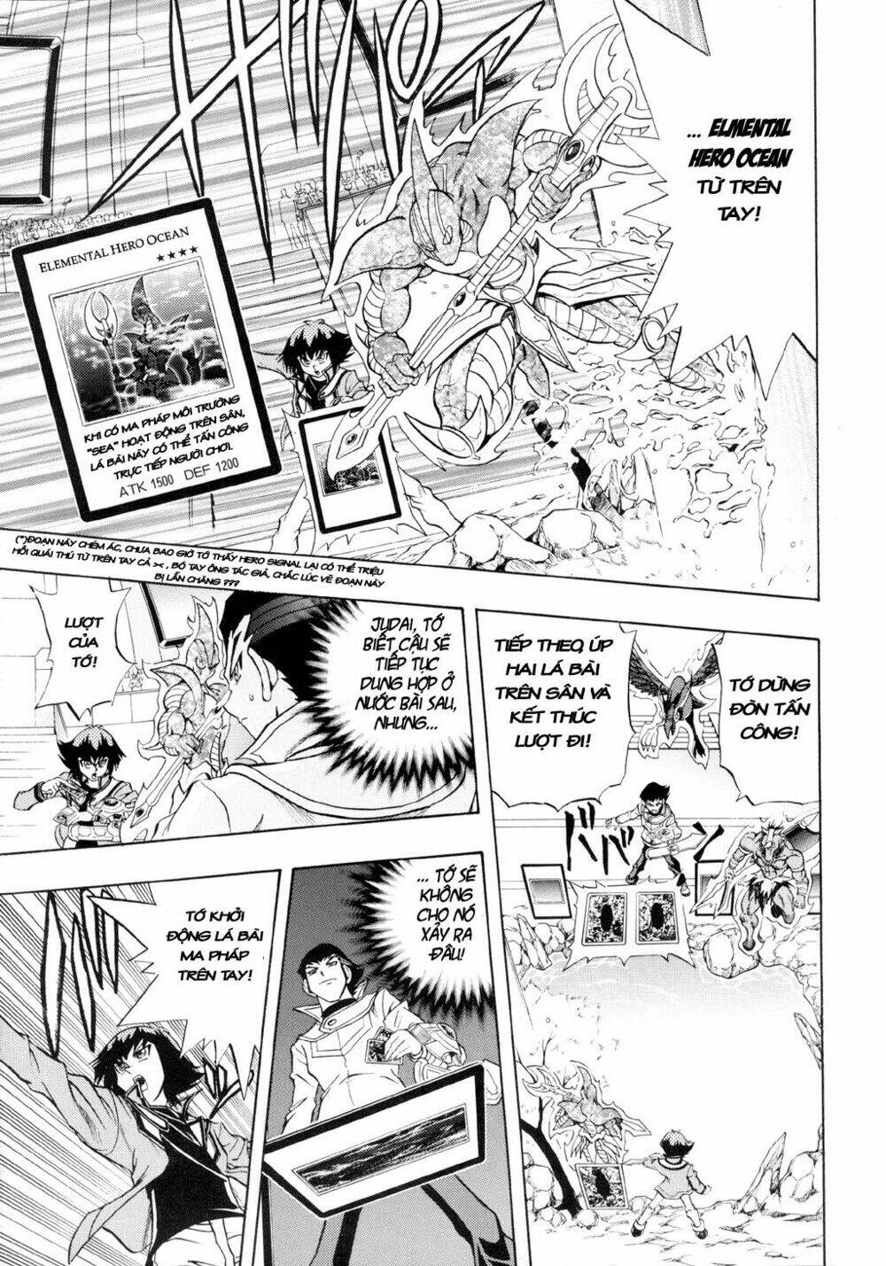 Vua trò chơi - GX Chapter 27 - Trang 23