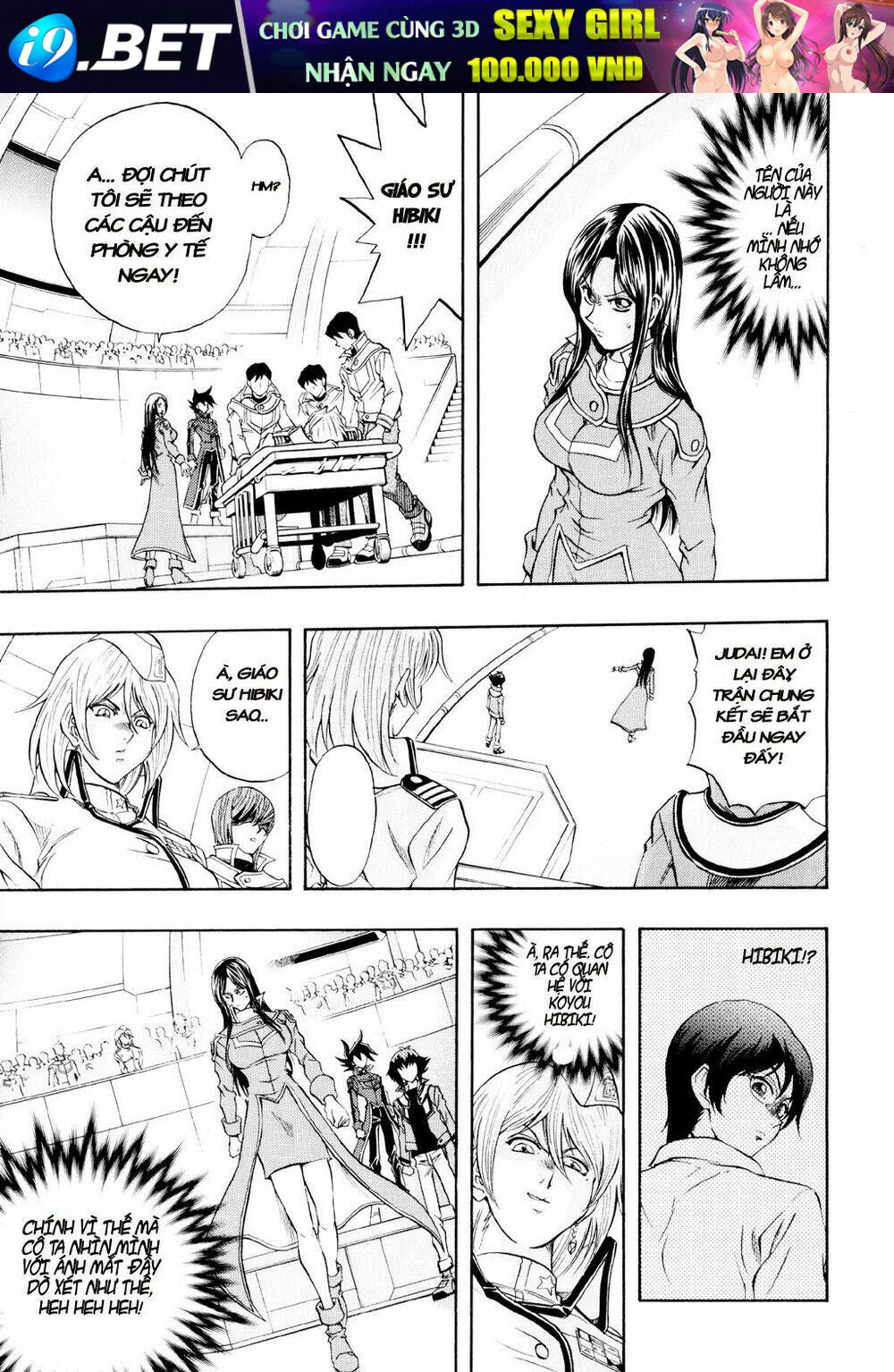 Vua trò chơi - GX Chapter 31 - Trang 10