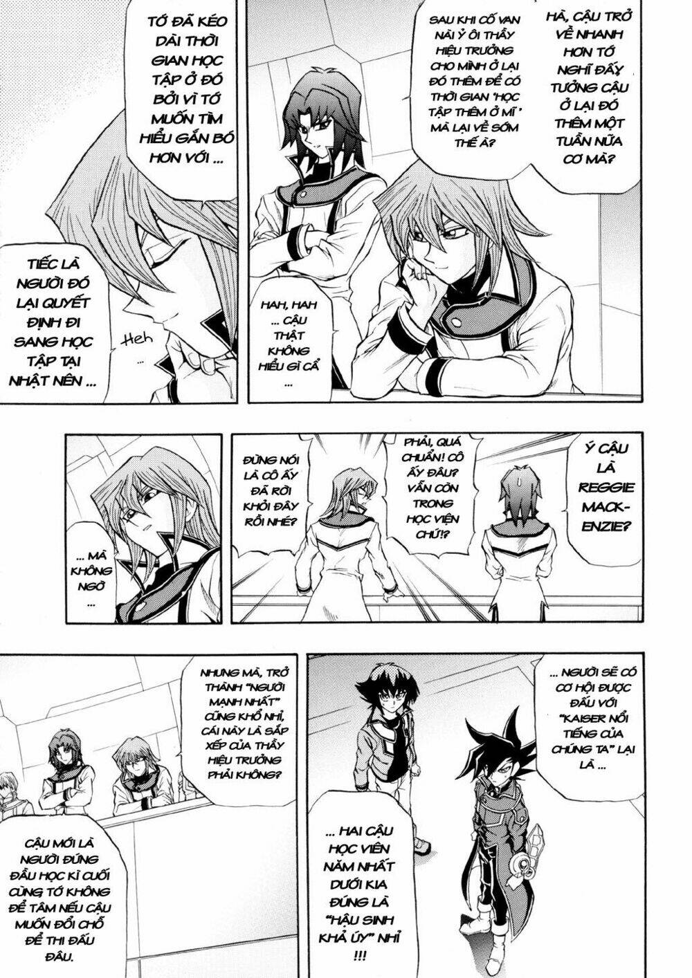 Vua trò chơi - GX Chapter 32 - Trang 6