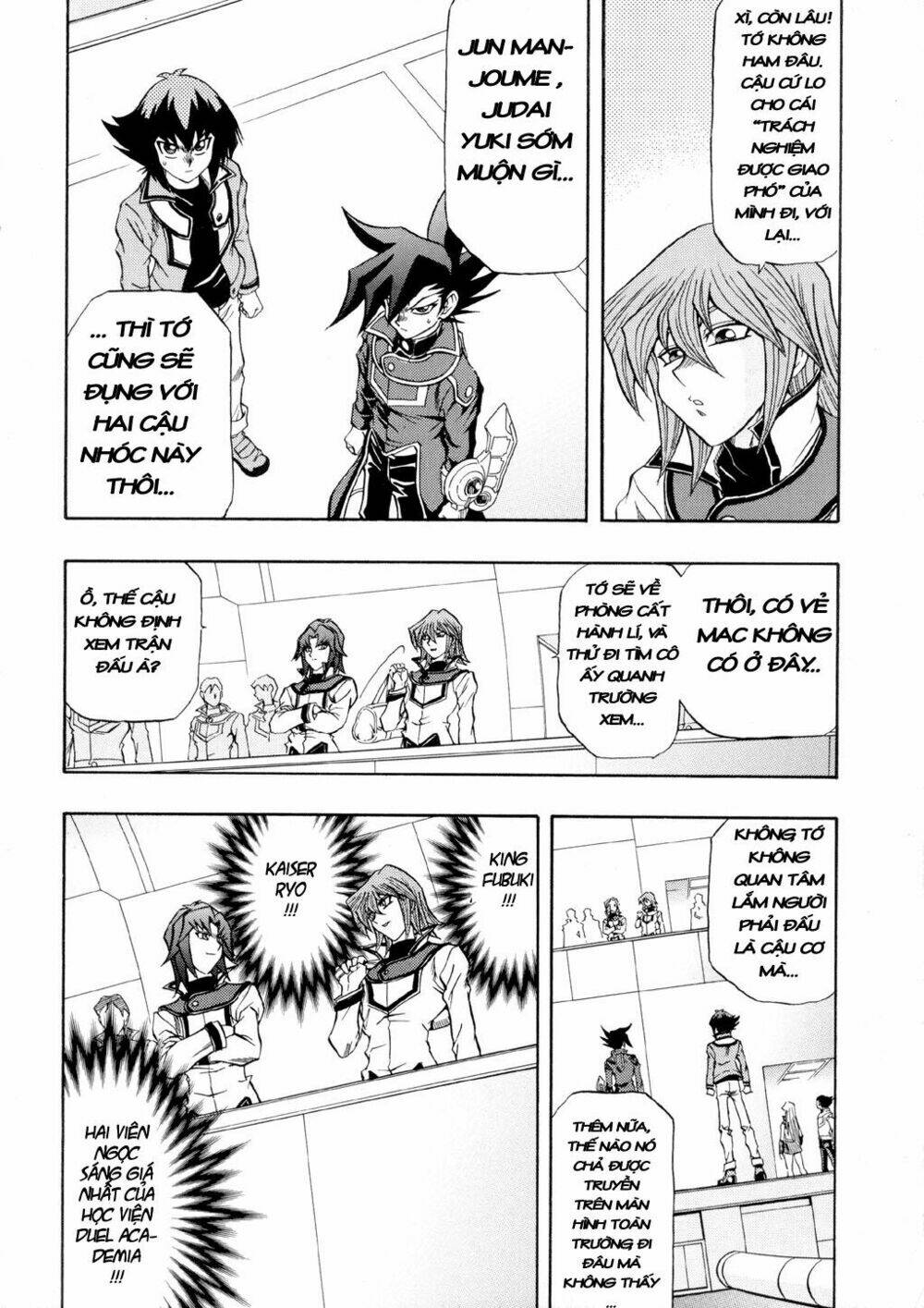 Vua trò chơi - GX Chapter 32 - Trang 7