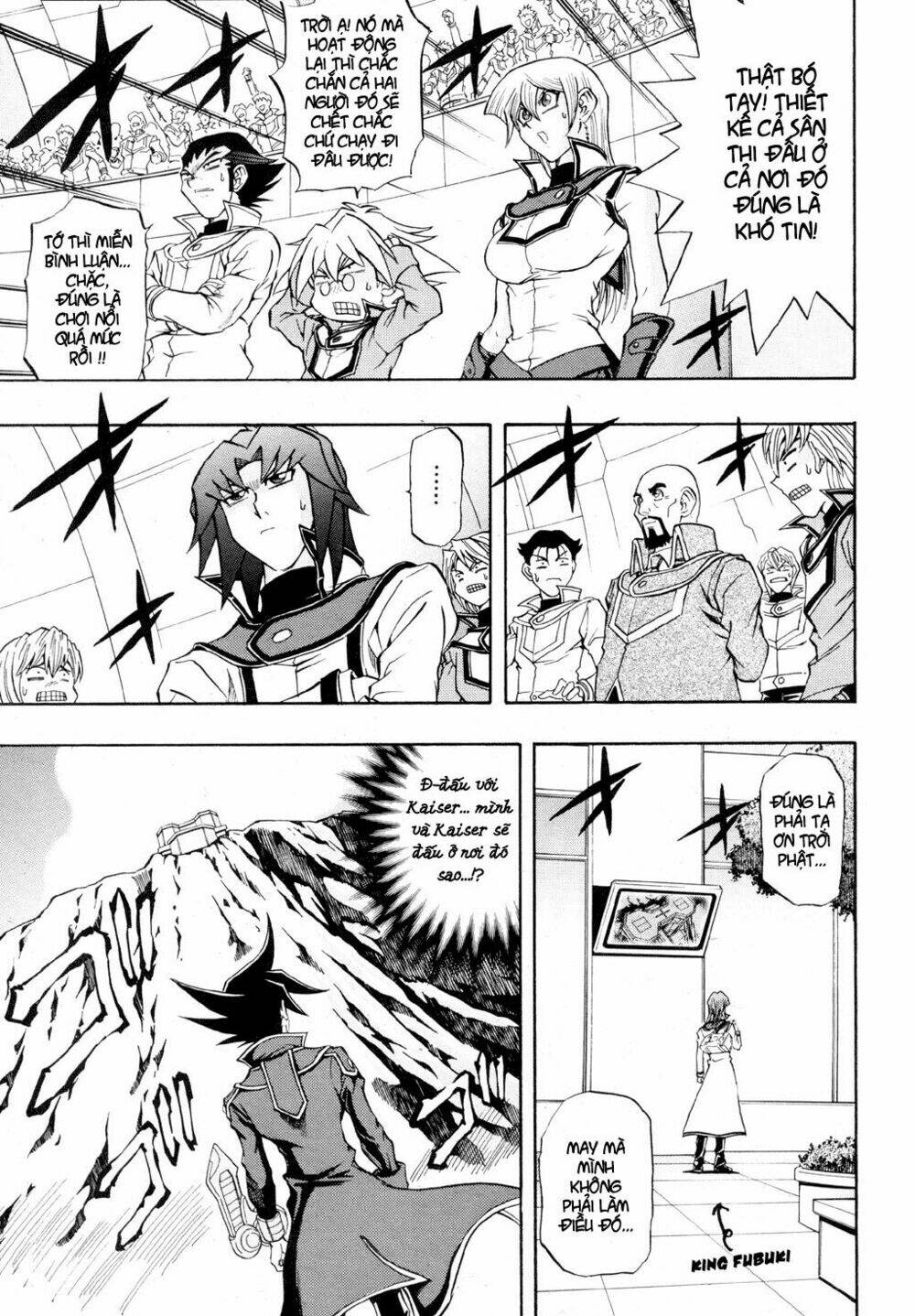 Vua trò chơi - GX Chapter 35 - Trang 10