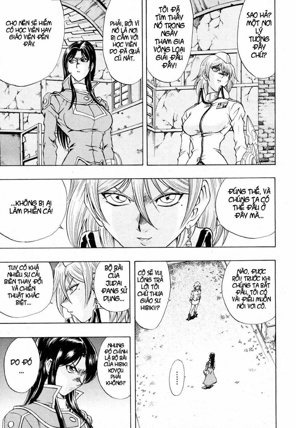 Vua trò chơi - GX Chapter 35 - Trang 16