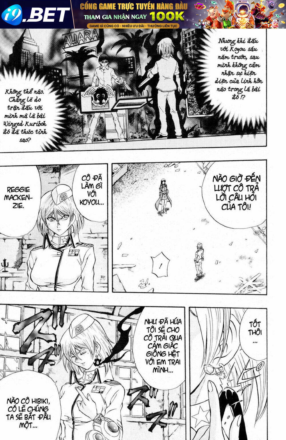 Vua trò chơi - GX Chapter 35 - Trang 18