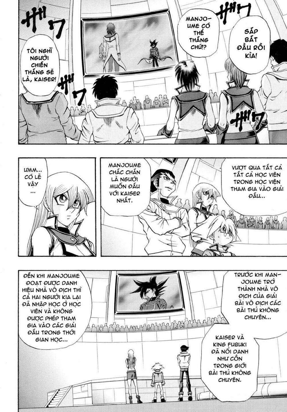 Vua trò chơi - GX Chapter 38 - Trang 7