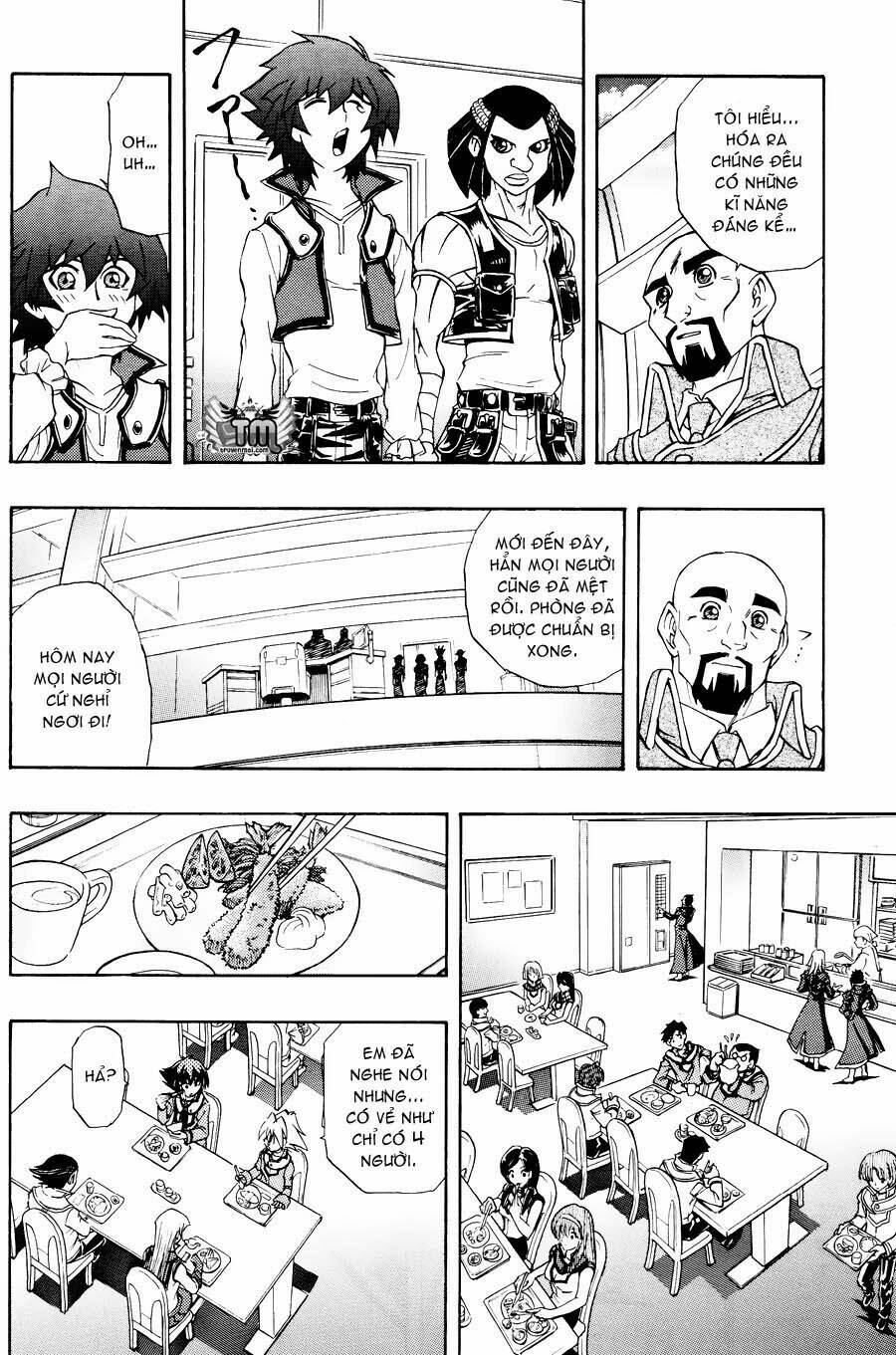 Vua trò chơi - GX Chapter 44 - Trang 15