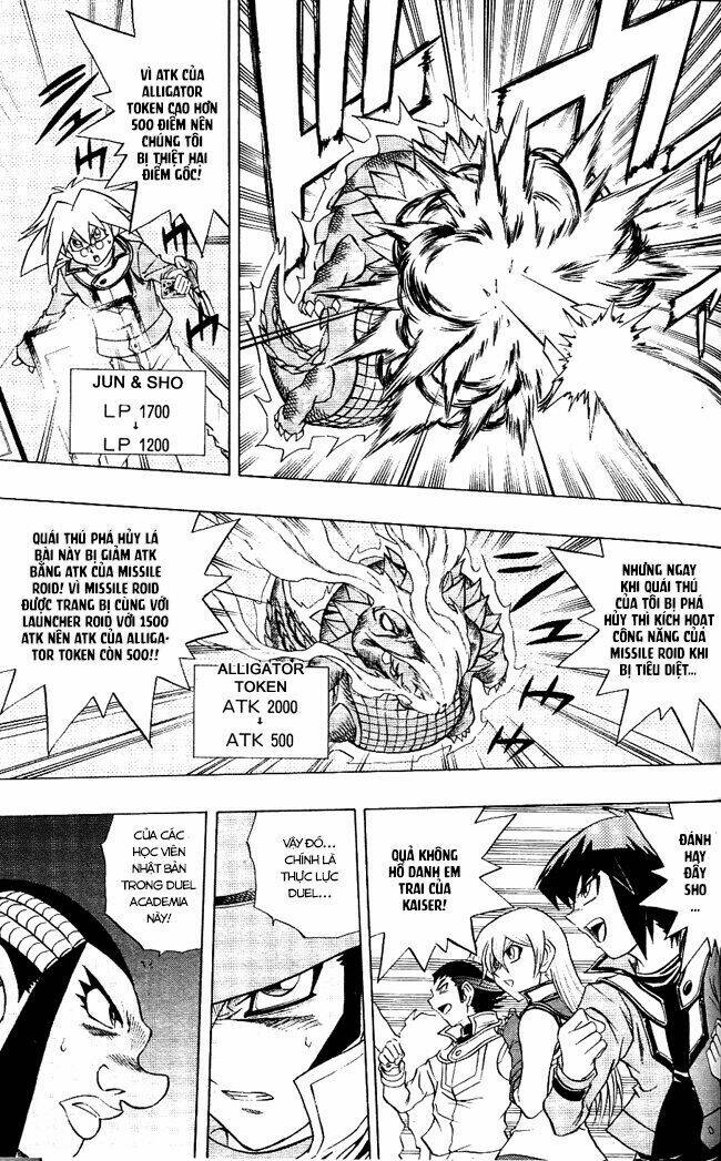 Vua trò chơi - GX Chapter 49 - Trang 27