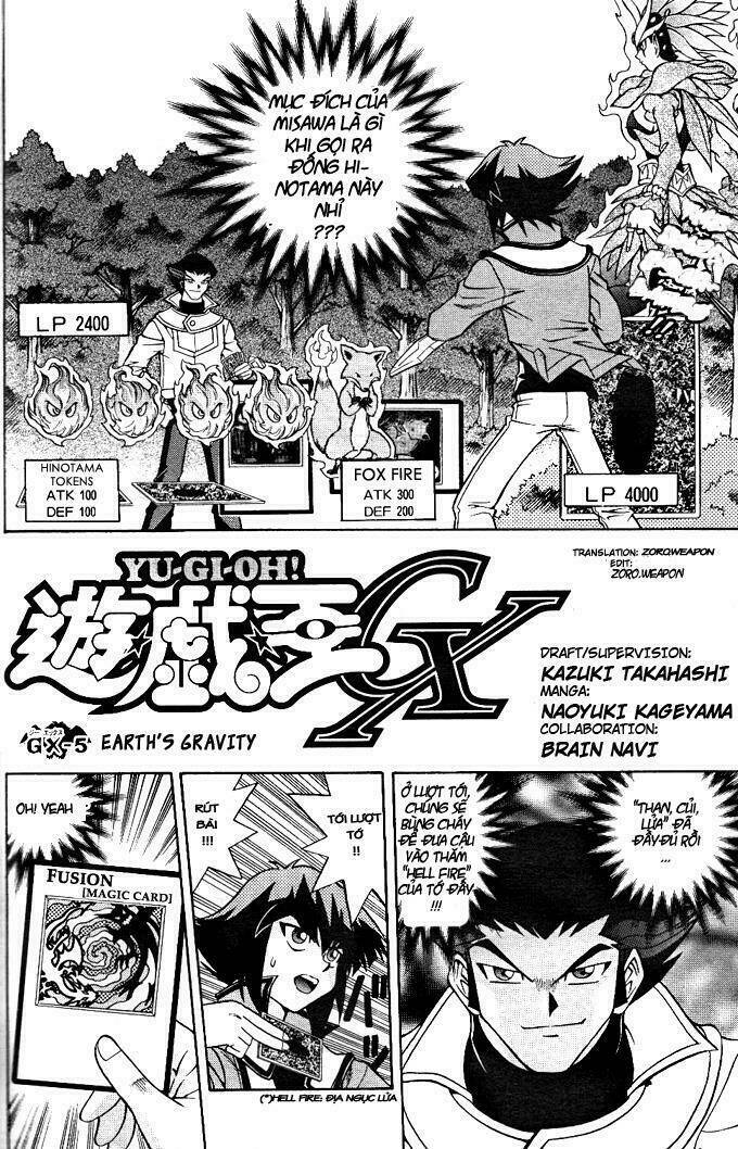 Vua trò chơi - GX Chapter 5 - Trang 2