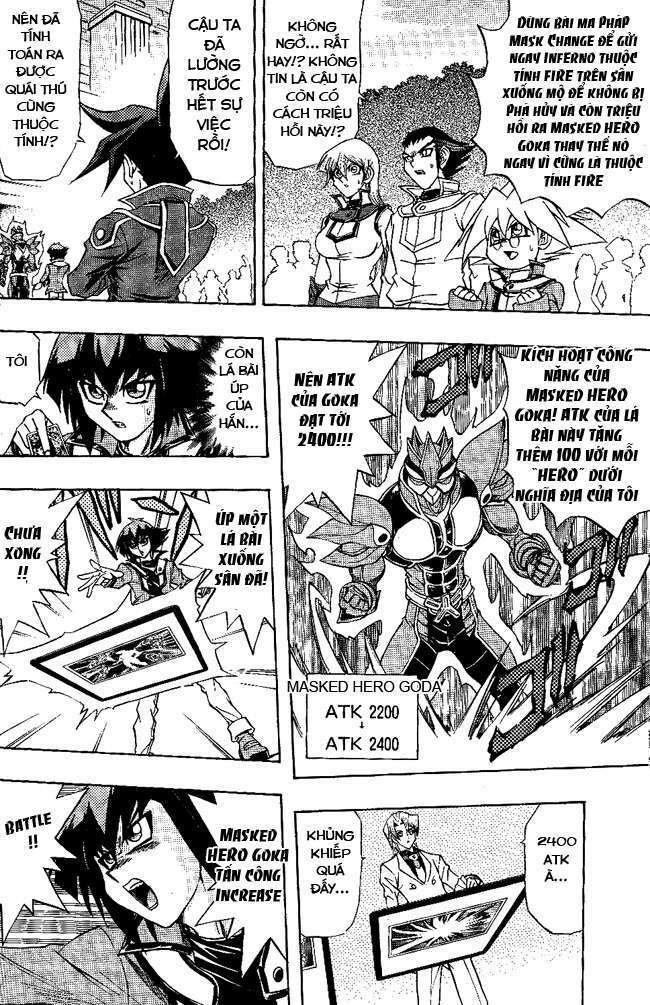 Vua trò chơi - GX Chapter 51 - Trang 12