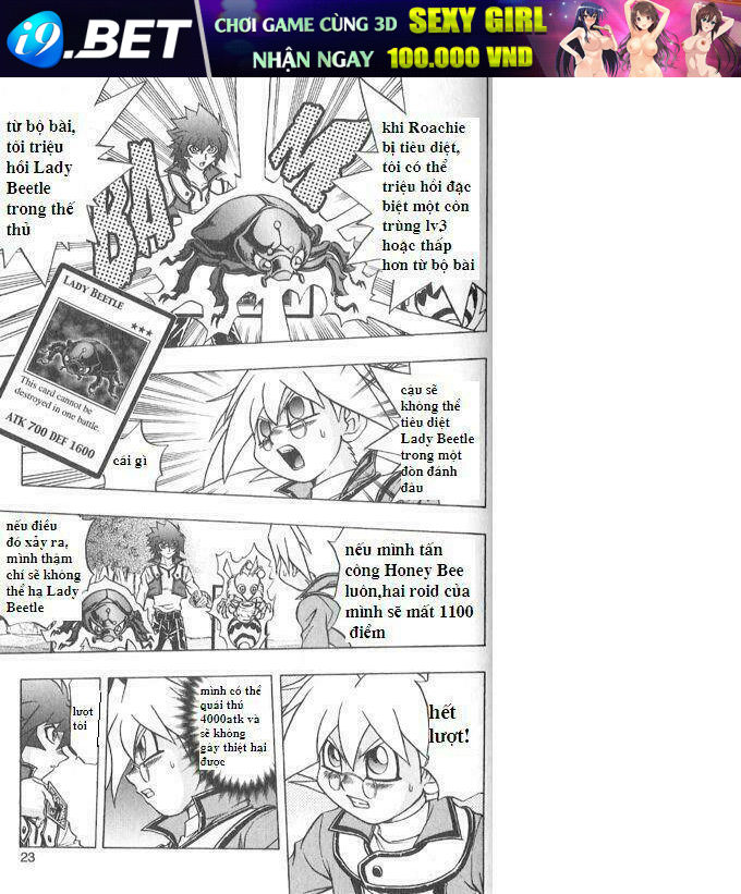 Vua trò chơi - GX Chapter 57 - Trang 16