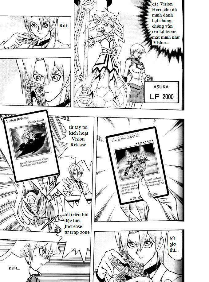 Vua trò chơi - GX Chapter 58 - Trang 12