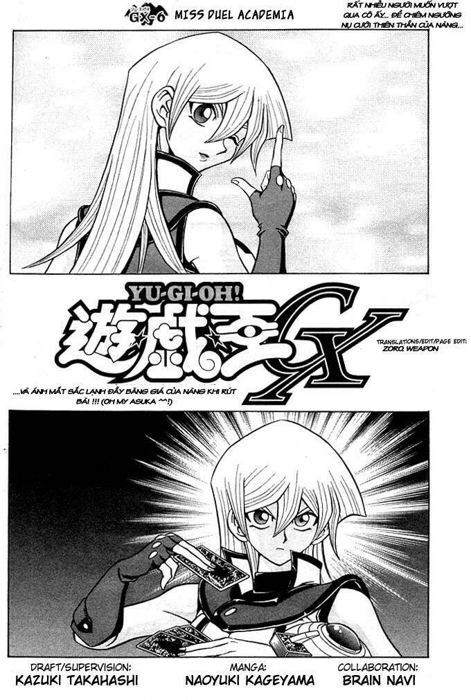 Vua trò chơi - GX Chapter 6 - Trang 2