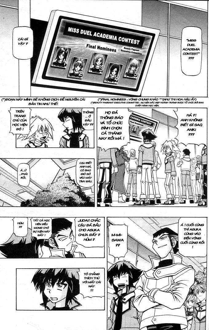 Vua trò chơi - GX Chapter 6 - Trang 3