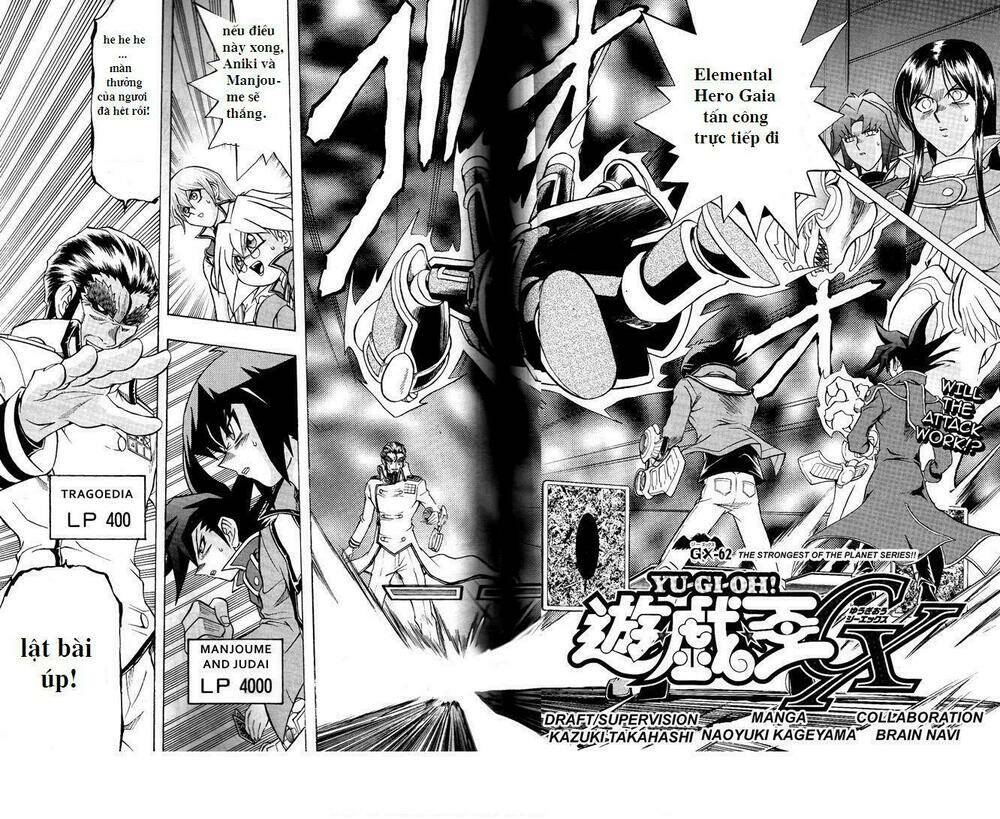 Vua trò chơi - GX Chapter 62 - Trang 3